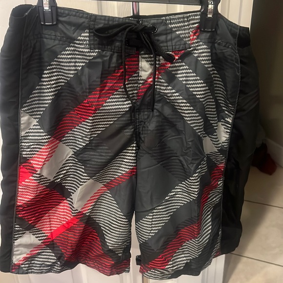 Blue Sol mens, lined swim trunks. - Picture 1 of 4